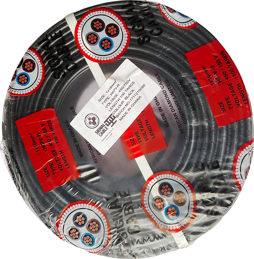 SIGNAL CABLE 16mm Black Conduit Cables