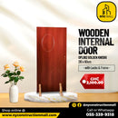 OPL062 WOODEN INTERNAL DOOR - GOLDEN KNOSKI