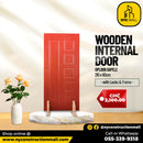 OPL006 WOODEN INTERNAL DOOR - SAPELE