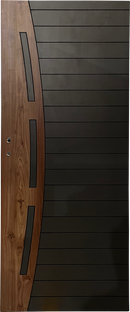 Natural Wood PVC Coating Internal Door