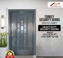 Grey Heavy Duty  Security Door UD5115 3ft