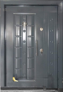 Grey Heavy Duty  Security Door UD5119 4ft