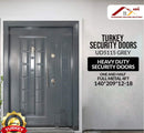 Grey Heavy Duty  Security Door UD5115 4ft