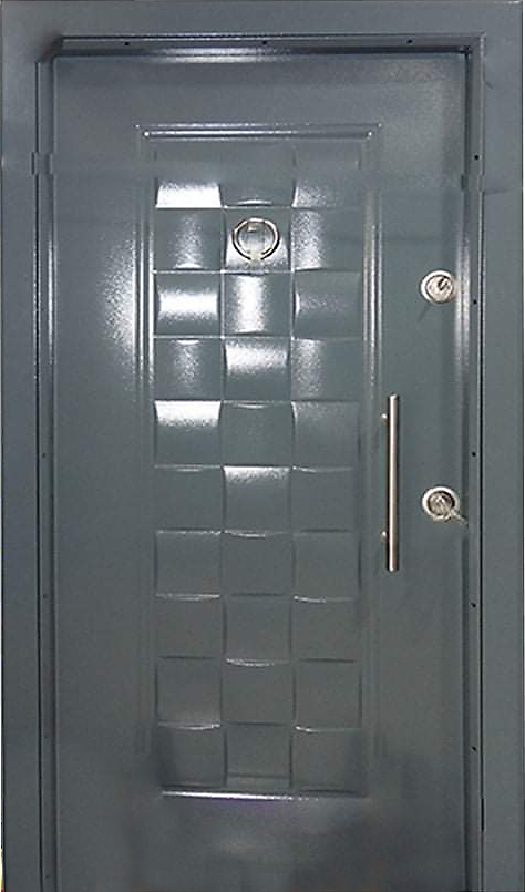 Grey Heavy Duty  Security Door UD5119 3ft