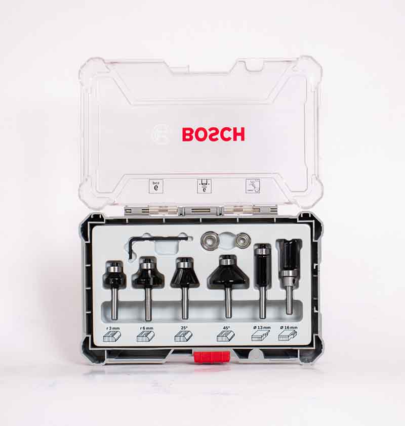 Bosch Router Bit (Wood, Metals)