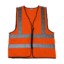 REFLECTIVE VEST WITH ZIP NO POCKET